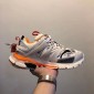 Replica High Quality exclusive Balencia Paris Track Sneakers  White Orange best version ready to ship