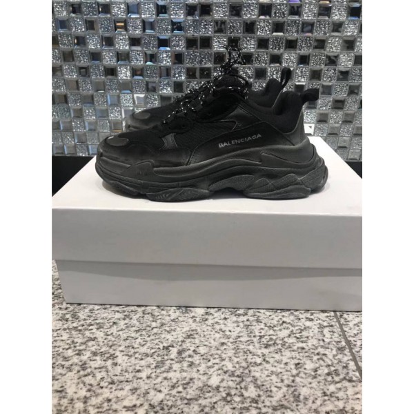 PK God Balencia Paris triple s all black  2019 version newest sole official with retail materials ready to ship