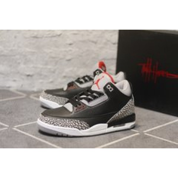 Nike Pairs Air Jordan 3 OG “Black Cement” 2018 version