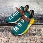 Replica High Quality Adidas x Pharrell Williams Human Race HU NMD Trail Sunglow Green with BASF boost