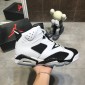 Replica High Quality Air Jordan VI Retro-002 Profession Design With Black And White Color Upper