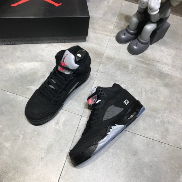 High Quality Air Jordan V Retro-002 Fahsion Design With Cool Black Outlook