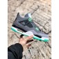 Replica High Quality Air Jordan IV Retro Green Glow GS from perfectkicks.net