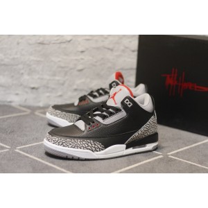 High Quality Air Jordan III Retro 'Black Cement' Fashion Design With Cool Surface