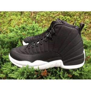 High Quality Air Jordan 12 “Black Nylon” Waterproof From PK