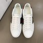 Replica Gucci Sneakers White and tiger embroidery with white sole MS02203