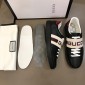 Replica Gucci Ace Sneaker With Gucci Stripe Black MS02232