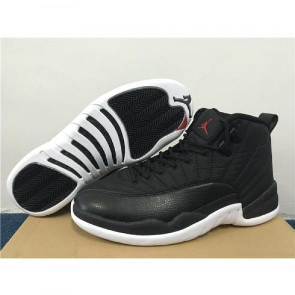 Air Jordan 12 Retro Waterproof Nylon Black Sneakers FE4CDDD49E60