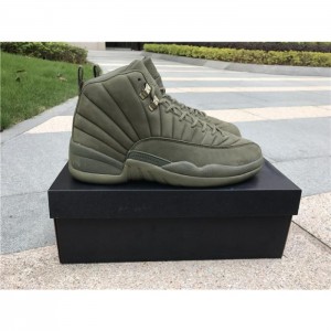 High Quality Psny X Air Jordan 12 Green Men Sneakers 8BE638F9D1BE