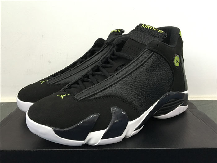 Air Jordan 14 Indiglo Black/White Sneakers