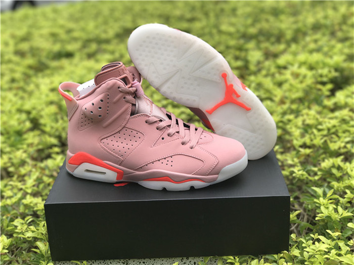 Air Jordan 6 Millenial Pink Sneakers