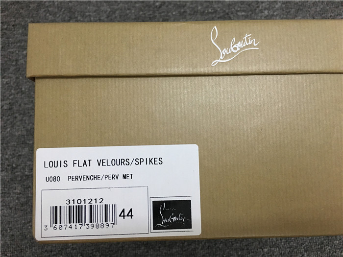 Super Perfect Christian Louboutin Rantus Flat Calf Men's Sneakers