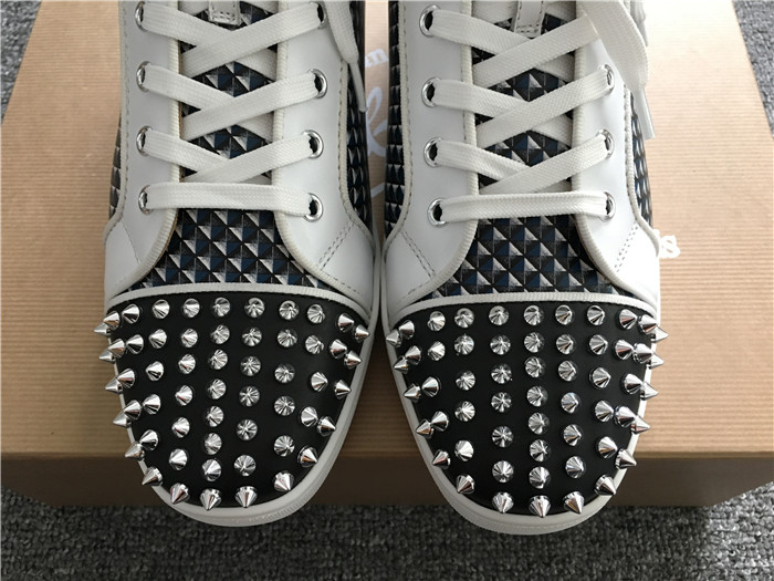 Limited Version Christian Louboutin Lou Spikes Orlato Flat Sneakers