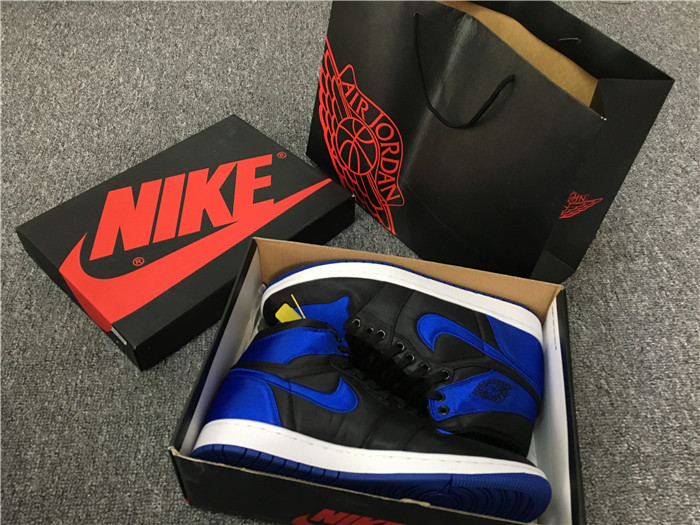 Air Jordan 1 Royal Satin Mens Sneakers