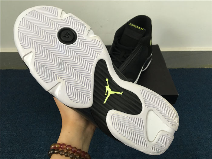 Air Jordan 14 Indiglo Black/White Sneakers