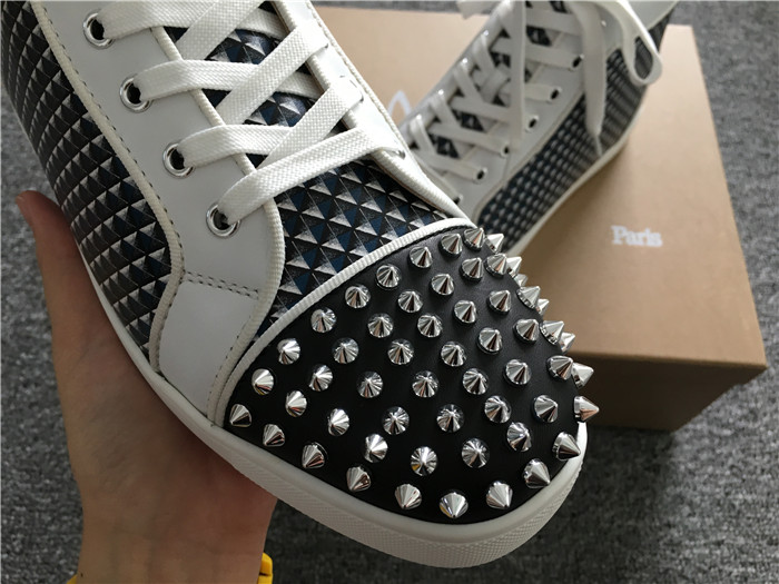 Limited Version Christian Louboutin Lou Spikes Orlato Flat Sneakers