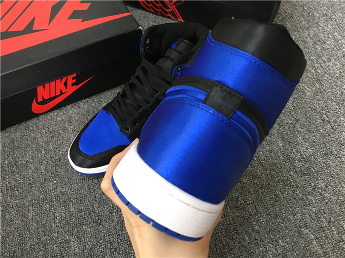 Air Jordan 1 Royal Satin Mens Sneakers