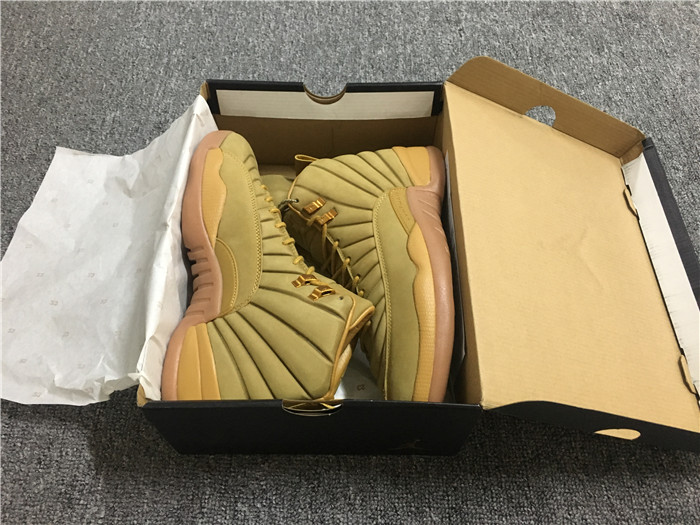 INSTOCK NOW!!! Air Jordan 12 Wheat Men Sneakers