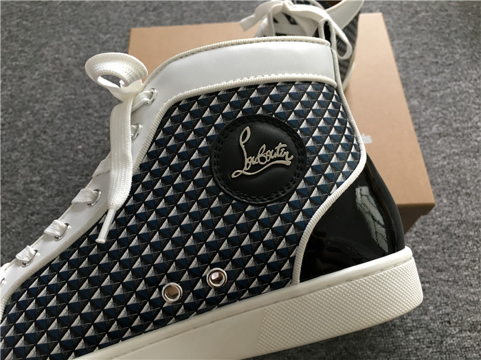 Limited Version Christian Louboutin Lou Spikes Orlato Flat Sneakers