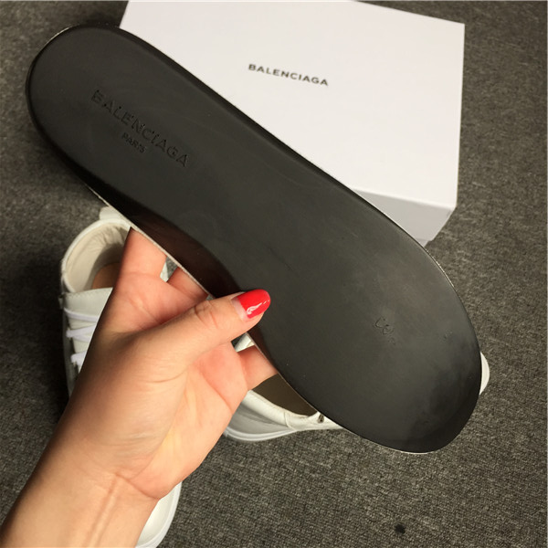  Real Balenciaga Arena Shoes run 1 EU size bigger, our Balenciaga arena run 2 EU sizes bigger. Super Perfect Balenciaga Arena Creased Leather Sneakers White Super Perfect Balenciaga Arena Creased Leather Sneakers White Super Perfect Balenciaga Arena Cr