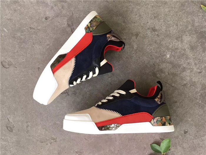 Super Perfect Christian Louboutin Multi-version Aurelien Flat Sneakers 