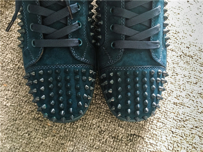 Christian Louboutin Quartz Louis Spikes Men's Flat Sneakers