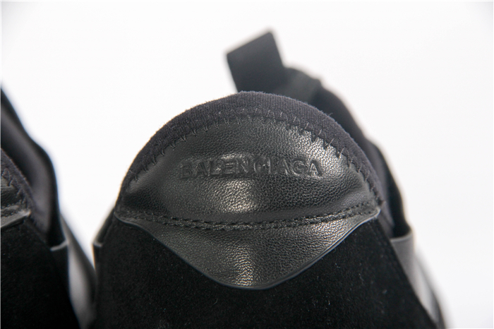 Super Perfect Balenciaga Race Runners All Black Men Sneakers