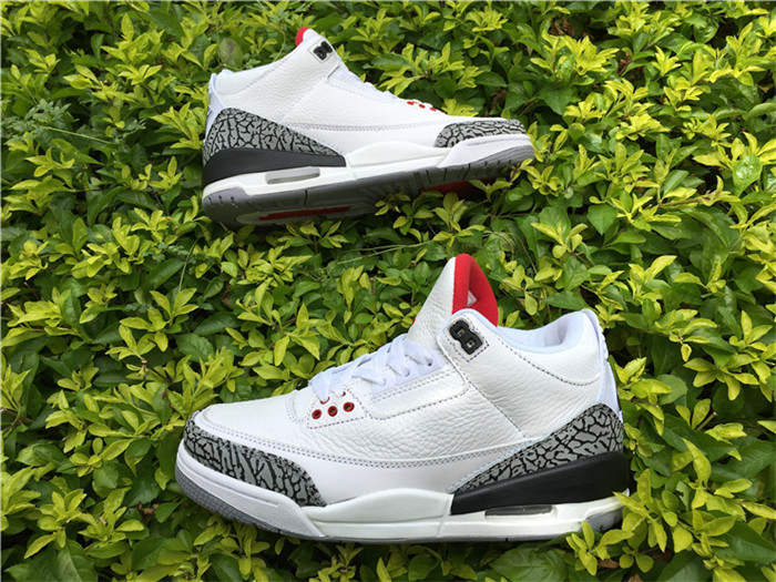 UA Air Jordan III 3 White Cement '88 Retro Men Shoes 580775-160