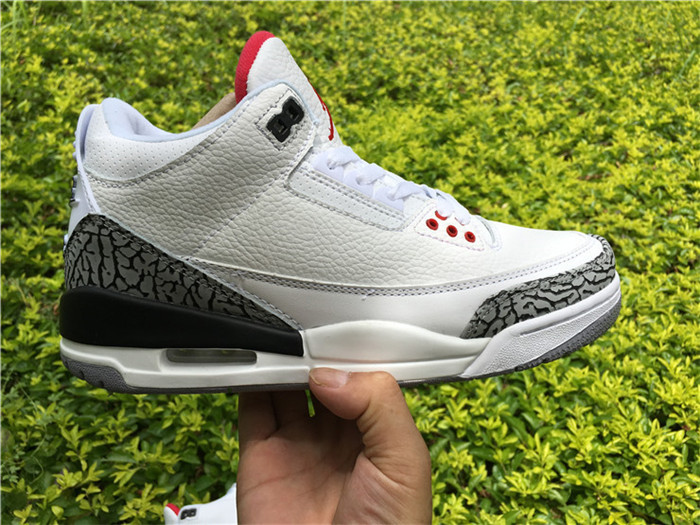 UA Air Jordan III 3 White Cement '88 Retro Men Shoes 580775-160