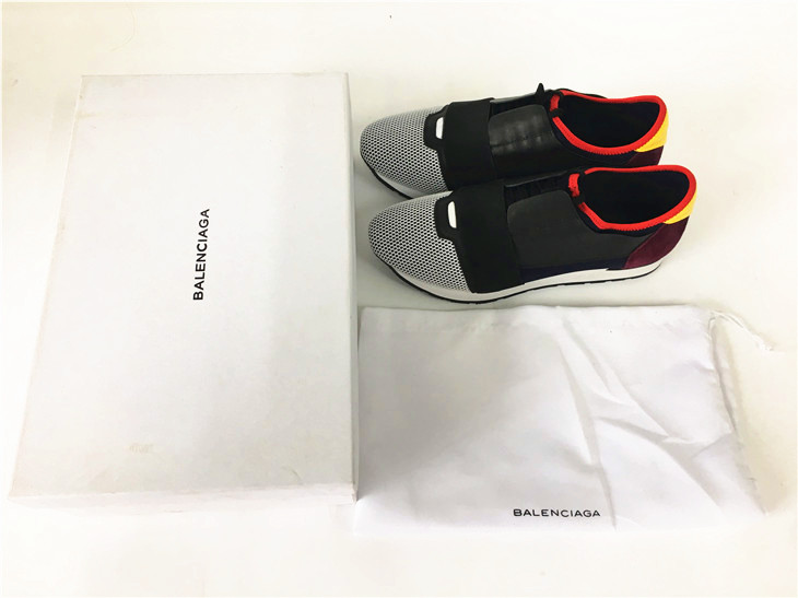 Super Perfect Balenciaga Race Runners Low-top Trainers for Men