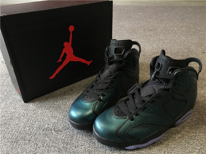 INSTOCK NOW!!! Upcoming Air Jordan 6 Chameleon Iridescent Flair Sneakers