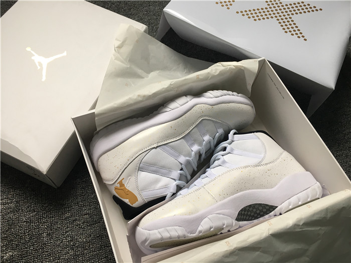 Air Jordan 11 Retro OVO White Sneakers