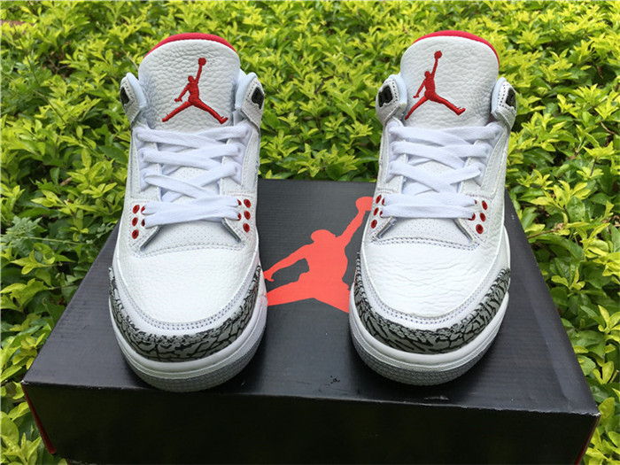 UA Air Jordan III 3 White Cement '88 Retro Men Shoes 580775-160