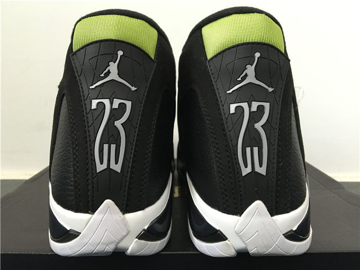 Air Jordan 14 Indiglo Black/White Sneakers