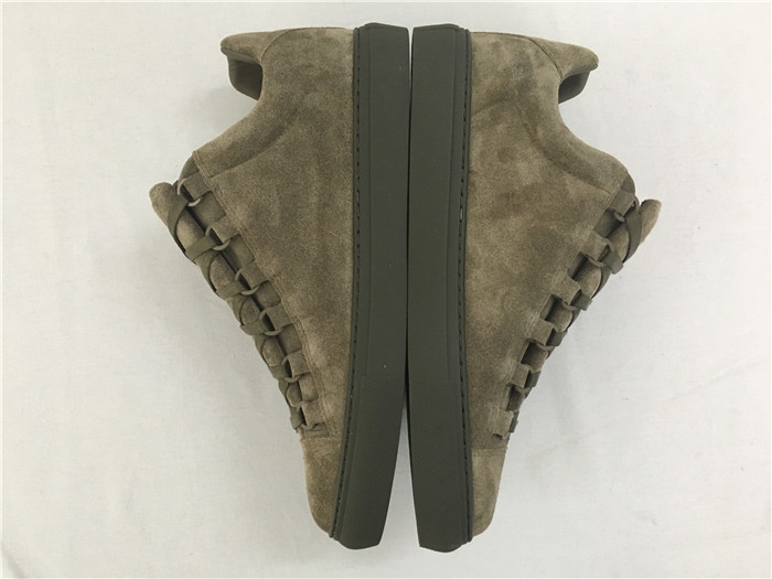 Balenciaga Arena Low-top Brown Suede Trainers