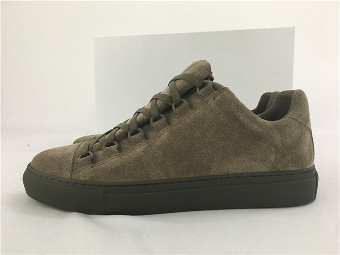 Balenciaga Arena Low-top Brown Suede Trainers