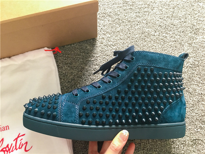 Christian Louboutin Quartz Louis Spikes Men's Flat Sneakers