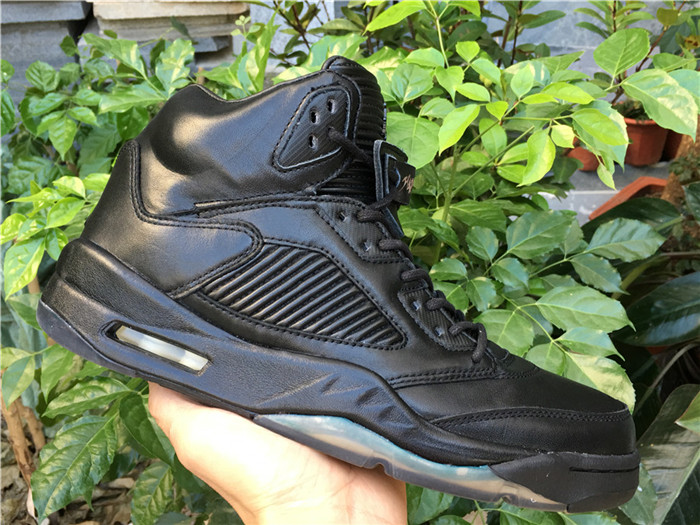 Air Jordan 5s Premium Pinnacle Black Sneakers