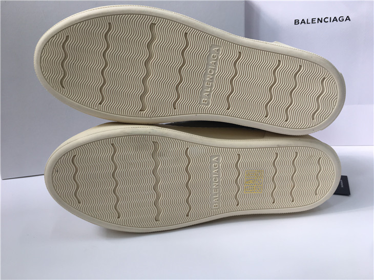 Super perfect Balenciaga Holiday collection high sneakers light grey