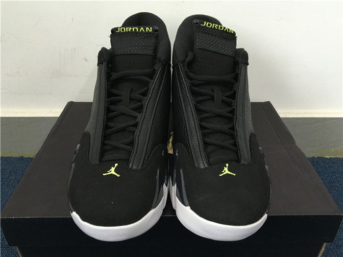 Air Jordan 14 Indiglo Black/White Sneakers