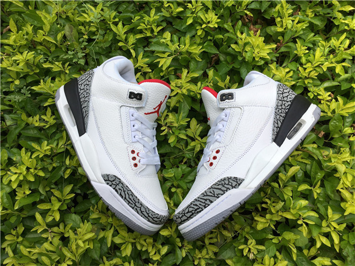 UA Air Jordan III 3 White Cement '88 Retro Men Shoes 580775-160